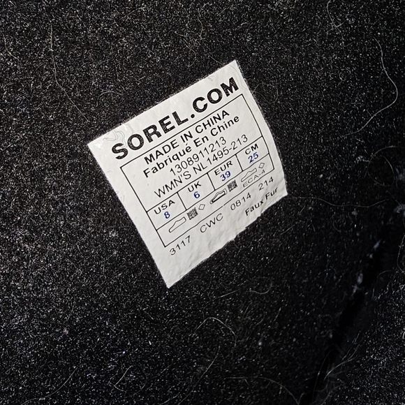 Sz 8 Sorel Caribou Classic Snow Boots - Picture 16 of 17